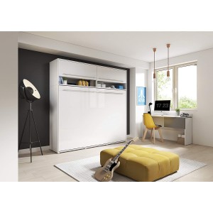 Lenart Lit Concept Pro Letto pieghevole cm215x46-177x159 Bianco opaco