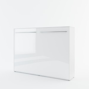 Lenart Lit Concept Pro Letto pieghevole cm215x46-177x159 Bianco lucido