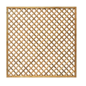 PANNELLO GRIGLIATO 180X180H LEGNO DI PINO IMPREGNATO MOD.35