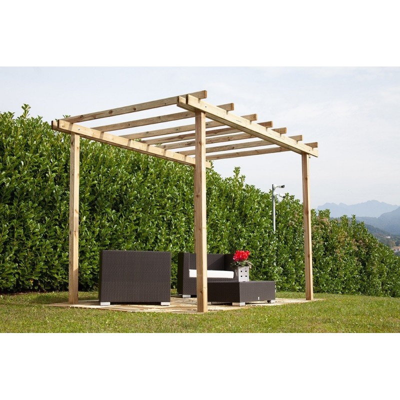GAZEBO PERGOLA 300X400 LEGNO PINO MASSELLO IMPREGNATO GAZEBO PERGOLA 300X400 LEGNO PINO MASSELLO IMPREGNATO