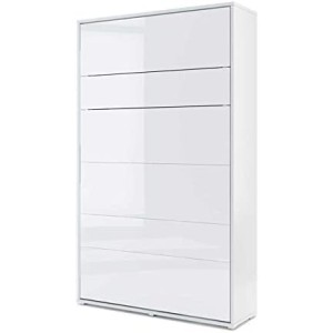 Lenart Lit Concept Pro LETTO PIEGHEVOLE cm 131x46-228x217h BIANCO LUCIDO
