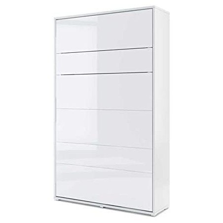 Lenart Lit Concept Pro LETTO PIEGHEVOLE cm 131x46-228x217h BIANCO LUCIDO