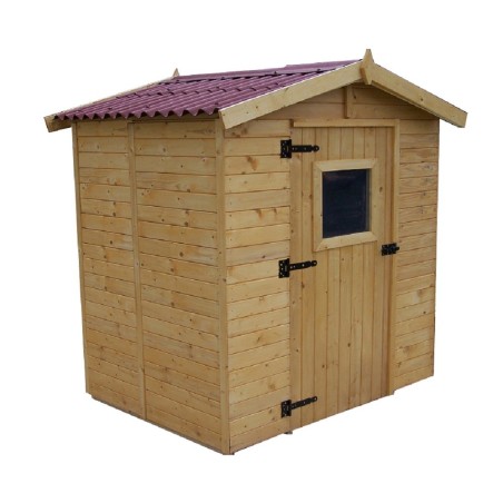 CASETTA FORESTA MOD. EDEN IN LEGNO MASSELLO A PANNELLI 16 MM 160X160 CON PAVIMENTO
