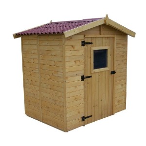 CASETTA FORESTA MOD. EDEN IN LEGNO MASSELLO A PANNELLI 16 MM 160X160 CON PAVIMENTO