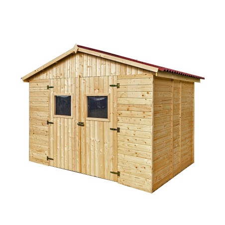 CASETTA FORESTA MOD. EDEN IN LEGNO MASSELLO A PANNELLI 16 MM 280X200 SENZA PAVIMENTO