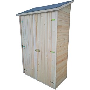 CASETTA FORESTA MOD. EDEN IN LEGNO MASSELLO A PANNELLI 16 MM 120X60 CON  PAVIMENTO