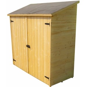 CASETTA FORESTA MOD. EDEN IN LEGNO MASSELLO A PANNELLI 16 MM 163X74 CON  PAVIMENTO