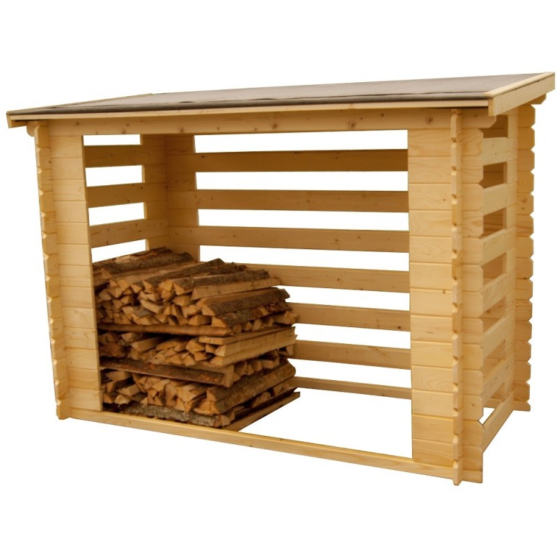 LEGNAIA FORESTA IN LEGNO MASSELLO AD INCASTRO 20 MM 236X119XH.167 LEGNAIA FORESTA IN LEGNO MASSELLO AD INCASTRO 20 MM 236X119XH.167