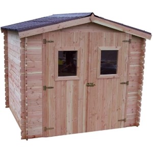 Casetta Foresta mod. Dalia 235x215 in legno DOUGLAS massiccio , 20 mm senza pavimento ,