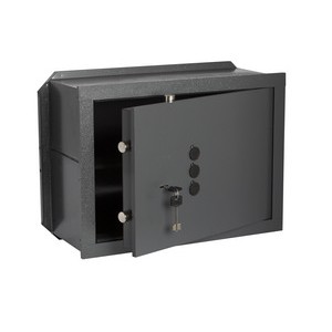 Cisa CASSAFORTE DA MURO Art. 82210 Chiusura con chiave+combinatore mm. 490x300x360 h