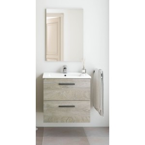 Kit mobile bagno Aruba cm.60 rovere alaska