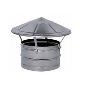FUMAIOLO FISSO CINESINO Tondo (attacco maschio) � cm. 14