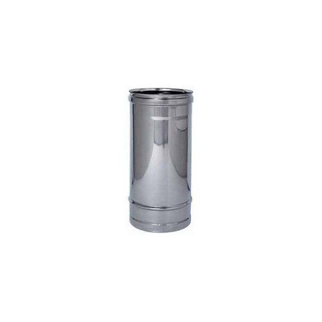 TUBO INOX AISI 304 PER STUFA  � cm. 13x 50