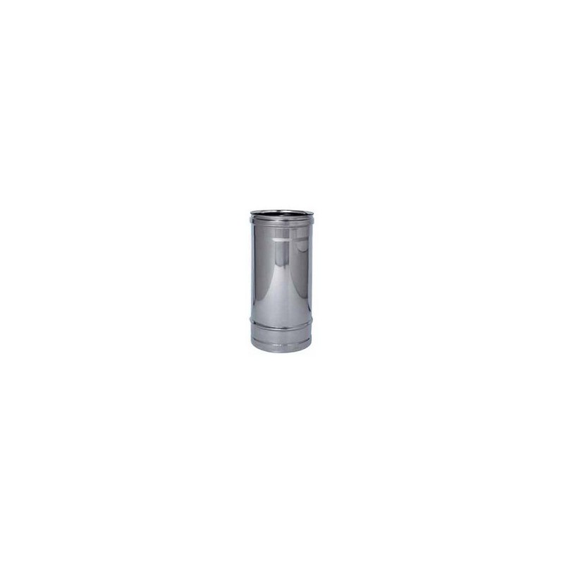 TUBO INOX AISI 304 PER STUFA cm. 14x100 TUBO INOX AISI 304 PER STUFA cm. 14x100