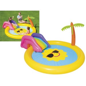 PISCINA GONFIABILE PER BAMBINI GIOCO SUNNYLAND BESTWAY 225LT 237x201x104 -53071