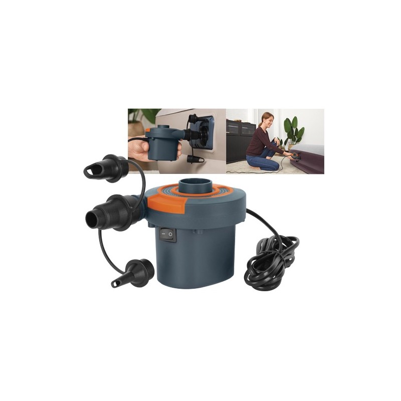 POMPA DI GONFIAGGIO/SGONFIAGGIO ELETTRICA PER MATERASSINI E ACCESSORI BESTWAY -62139 POMPA DI GONFIAGGIO/SGONFIAGGIO ELETTRICA PER MATERASSINI E ACCESSORI BESTWAY -62139