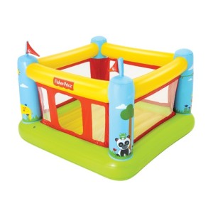 GONFIABILE PER BAMBINI FISHER PRICE CASTELLO 175x173x135 cm -93553
