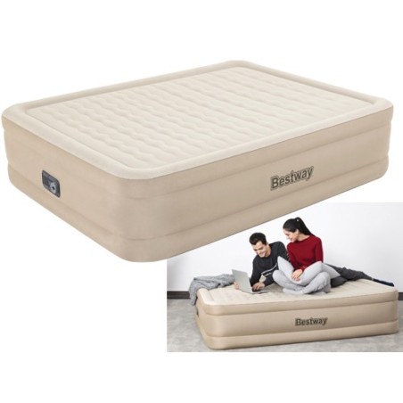 MATERASSO GONFIABILE MATRIMONIALE FORTECH BESTWAY 203x152xH46 cm -69050