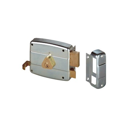 Cisa SERRATURA FERRO APPL..2M+S CIL/INT.C/ALETTA Art. 50421 E.60 Sx