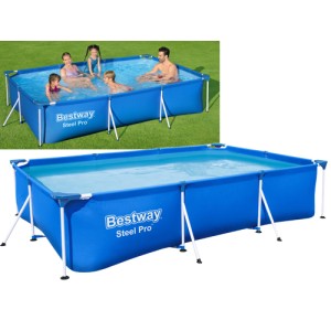 PISCINA RETTANGOLARE FUORI TERRA BESTWAY 300X201XH66 -56404