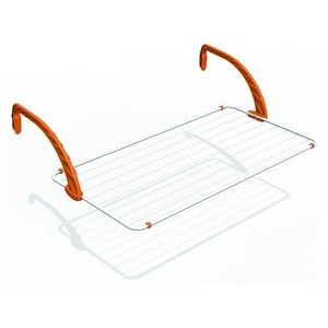 Gimi STENDIBIANCHERIA DA BALCONE POLAR 100  cm. 109,5x55x27,5 h