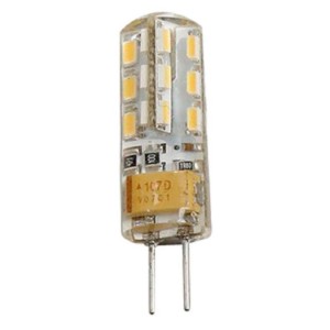 LAMPADA 10PZ BEGHELLI LED 56086 G4 W1,5 CALDA 3000K LAMPADINA