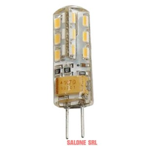 LAMPADA 10PZ BEGHELLI LED 56086 G4 W1,5 CALDA 3000K LAMPADINA