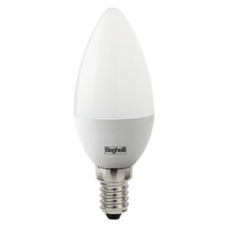 LAMPADA 10PZ BEGHELLI LED 56814 OLIVA E14 W5 FREDDA 4000K LAMPADINA
