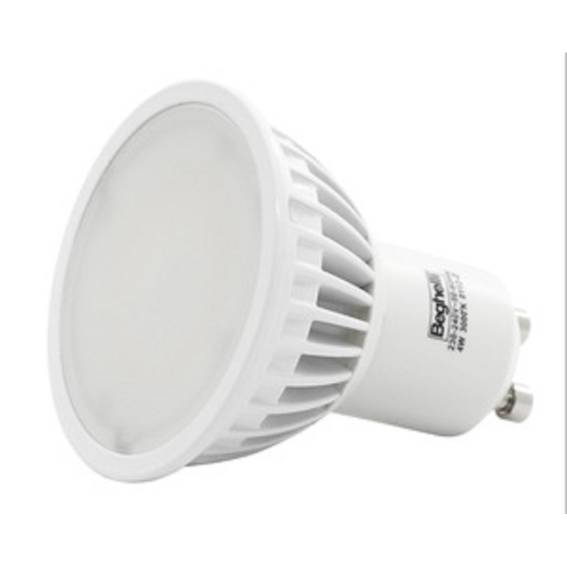 LAMPADA 10PZ BEGHELLI LED 56841 GU10 W7 FREDDA 4000K LAMPADINA LAMPADA 10PZ BEGHELLI LED 56841 GU10 W7 FREDDA 4000K LAMPADINA