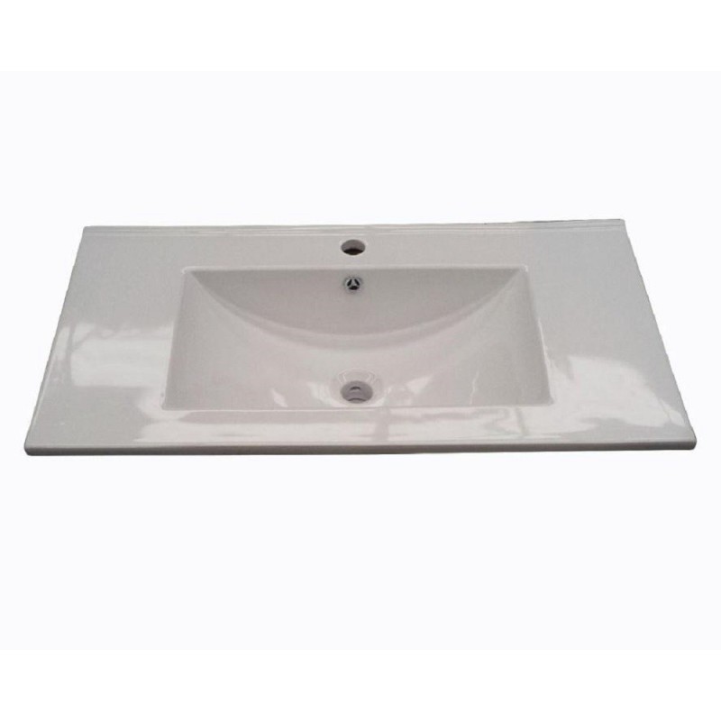 LAVABO IN CERAMICA DA INCASSO CM.80X46 DAKOTA - ARUBA LAVABO IN CERAMICA DA INCASSO CM.80X46 DAKOTA - ARUBA