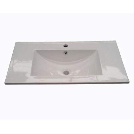 LAVABO IN CERAMICA DA INCASSO CM.80X46  DAKOTA - ARUBA