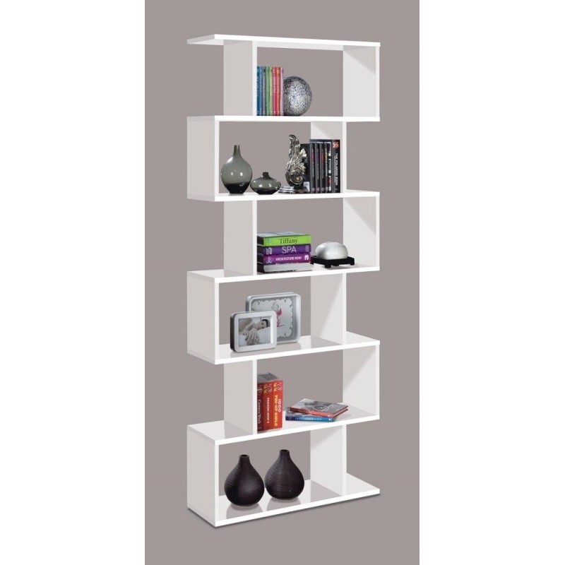 KIT LIBRERIA ATHENA CM.80X25X192H BIANCA PARETE ATTREZZATA SCAFFALE KIT LIBRERIA ATHENA CM.80X25X192H BIANCA PARETE ATTREZZATA SCAFFALE
