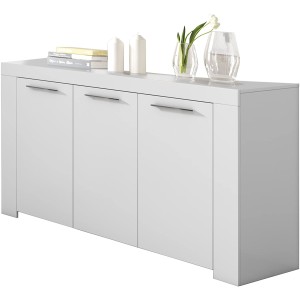 MOBILE CREDENZA 3 ANTE AMBIT CM. 144X42X80H BIANCO OPACO