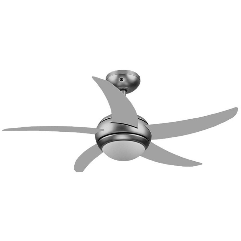 VENTILATORE SOFFITTO SILVER C / TELECOMANDO + LUCE VENTILATORE SOFFITTO SILVER C / TELECOMANDO + LUCE