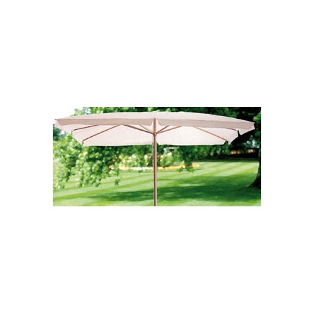 Tata Linda OMBRELLONE MUGHETTO col. ecr� mt. 3x4 + 8 stecche