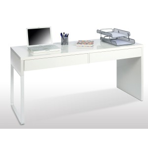KIT SCRIVANIA TOUCH CM.138X50X75H BIANCO OPACO
