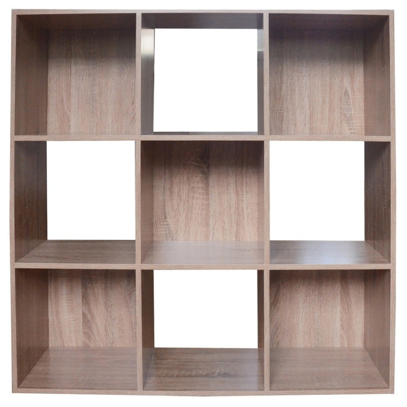 MOBILE LIBRERIA MOD.CUBO 9 ROVERE CM.91X30X91H MOBILE LIBRERIA MOD.CUBO 9 ROVERE CM.91X30X91H