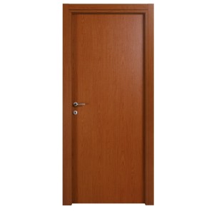 PORTA A BATTENTI DA INTERNO CON SERRATURA MOD.MICROTEC FINITURA CILIEGIO CM.210x70 REVERSIBILE