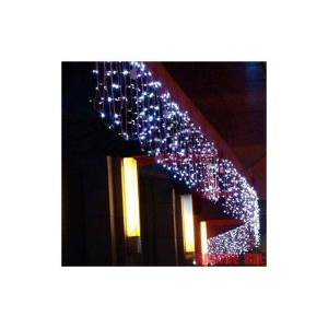 TENDA LUMINOSA DI NATALE LED 160 LUCI BIANCO PER INTERNO ESTERNO 24V 200X90 CM