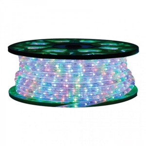 TUBO FLASH LED LUMINOSO 8 MT PER ESTERNO MULTICOLOR LUCI NATALE ADDOBBI NATALIZI PRESEPE