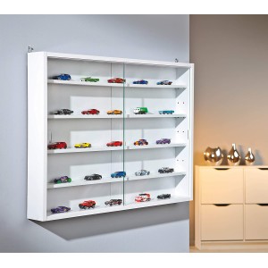 MOBILE KIT VETRINETTA LIBRERIA PORTAOGGETTICM.80X9,5X60 BIANCA