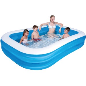 PISCINA GONFIABILE RETTANGOLARE 175X262X51H 54006B