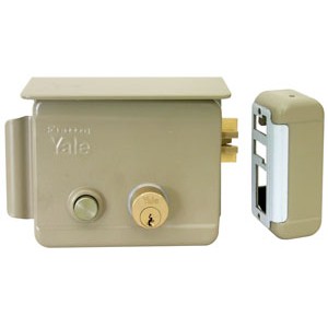Yale ELETTROSERRATURA CANCELLI APPL. 2M+S C/PULSANTE Art. 68880 E. 60 Dx
