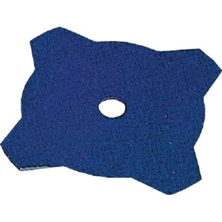DISCO ACCIAIO PER DECESPUGLIATORE 4 DENTI D.255