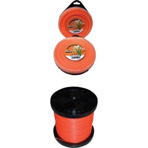 FILO NYLON QUADRO PROFESSIONAL MM.4,0 DA 100 MT.PER DECESPUGLIATORE IN BOBINA