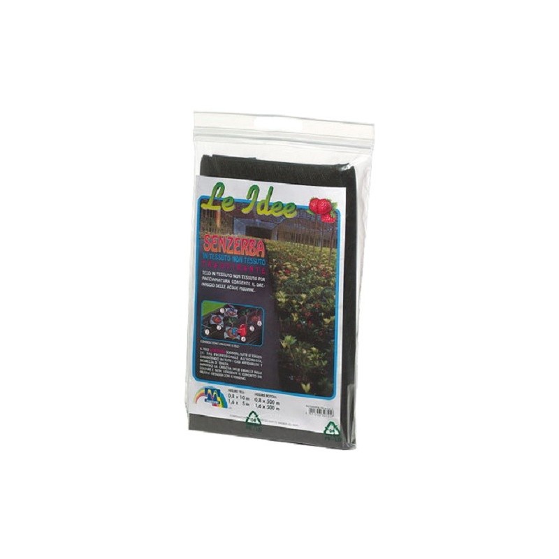 TELO NERO TNT PER PACCIAMATURA MT.0,80X10 IN TESSUTO NON TESSUTO 50GR/MQ TELO NERO TNT PER PACCIAMATURA MT.0,80X10 IN TESSUTO NON TESSUTO 50GR/MQ