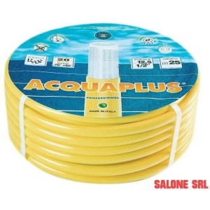 TUBO MAGLIATO 3 STRATI ACQUAPLUS MM.15X50MT ANTIALGA 20 BAR IRRIGAZIONE