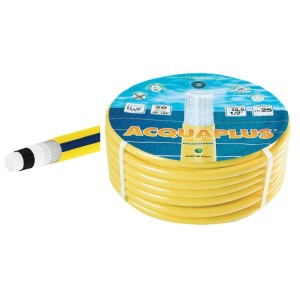 TUBO MAGLIATO 3 STRATI ACQUAPLUS MM.15X50MT ANTIALGA 20 BAR IRRIGAZIONE