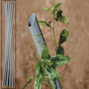 TUTORI TUTORE PVC PER PIANTE PIANTA 20PZ. VIGNA mm. 27 X cm. 230 VASI SOSTEGNO