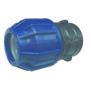 RACCORDO FEMMINA PN16 MM.32X1 pollice F CONF.10 PZ. PER TUBO IRRIGAZIONE INTERRATA